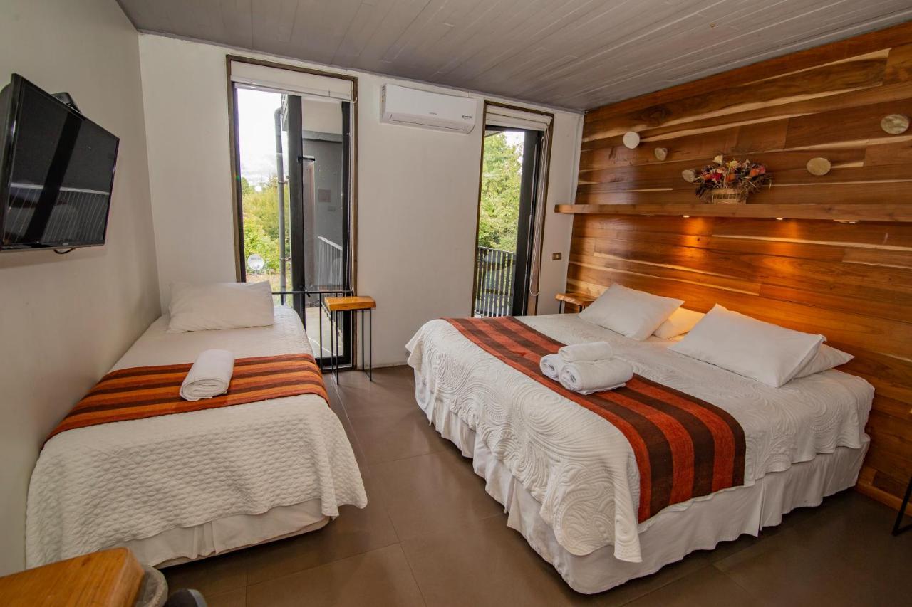 Hotel Cumbres Del Sur ปูกอน ภายนอก รูปภาพ